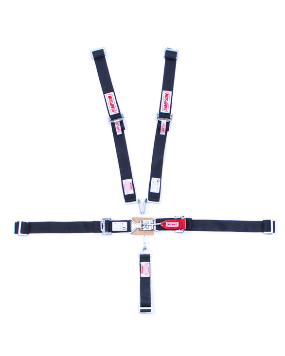 Simpson Safety 5-Pt Harness System Jr Wrap Around Bk 29025Bk Simpson Safety 5-Pt Harness System Jr Wrap Around Bk 29025Bk