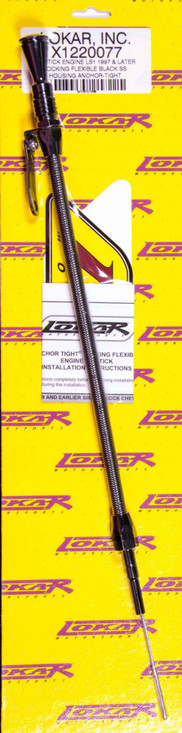Lokar Locking Engine Dipstick Black Gm 97- Ls1 X1220077 Lokar Locking Engine Dipstick Black Gm 97- Ls1 X1220077