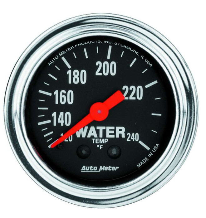 Autometer 120-240 Water Temp. Gaug  2433