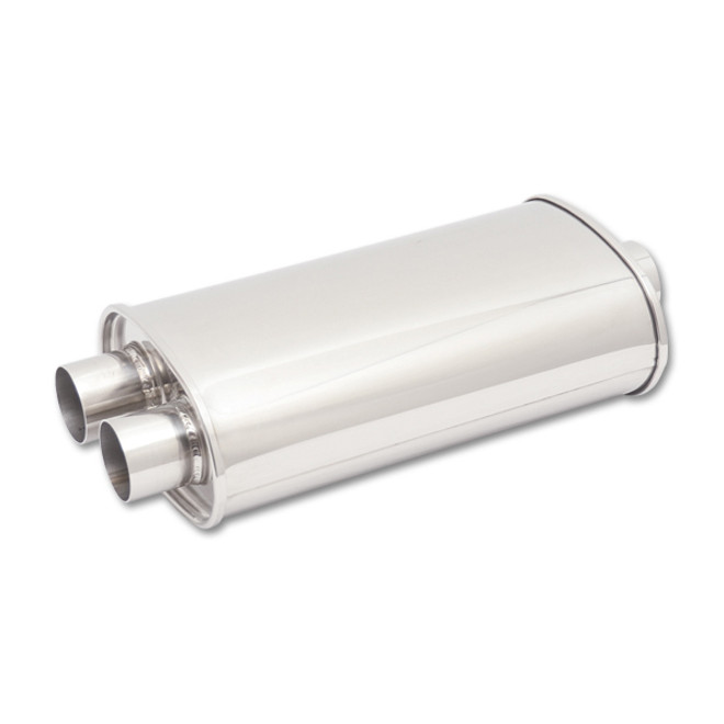 Vibrant Performance Streetpower Oval Muffler 3In Inlet 1111