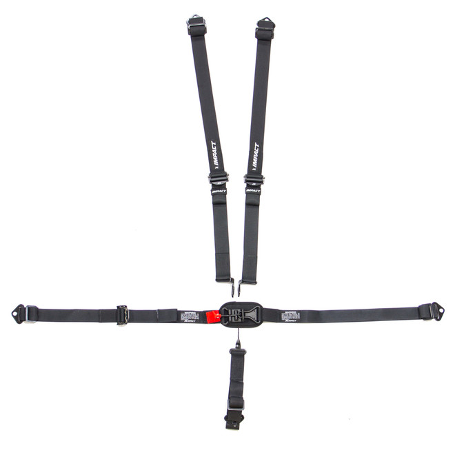 Impact Racing 5Pt Jr Harness L/L Ind Shldr P/U Fixed Left Lap 52116661 Impact Racing 5Pt Jr Harness L/L Ind Shldr P/U Fixed Left Lap 52116661