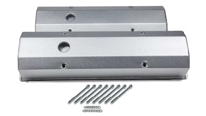 Prw Industries, Inc. Billet Rail Fab. V/C'S - Sbc Tall Silver 4035000