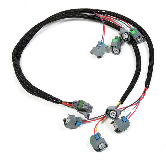 Holley Injector Wiring Harness V8 Ev6 Style Injectors 558-201 Holley Injector Wiring Harness V8 Ev6 Style Injectors 558-201