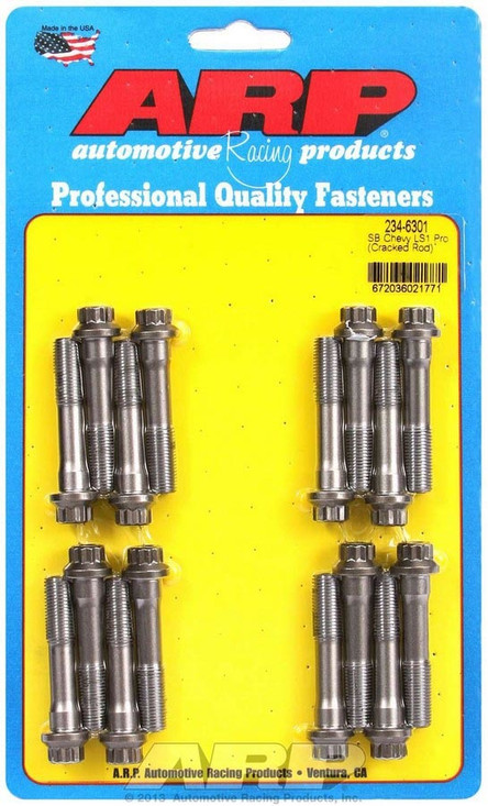 Arp Sbc Rod Bolt Kit - Fits Ls1 Cracked Rod 234-6301 Arp Sbc Rod Bolt Kit - Fits Ls1 Cracked Rod 234-6301