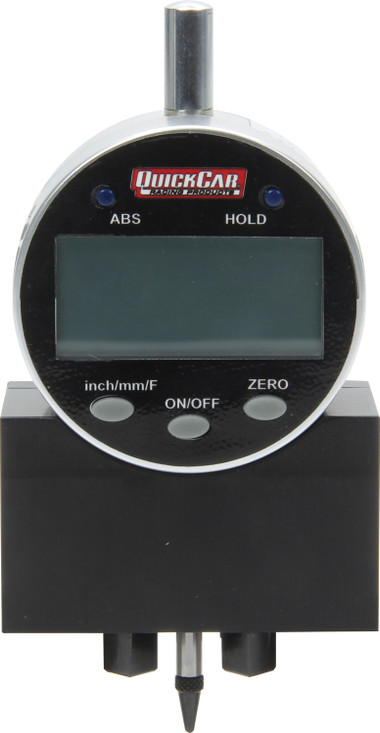 Quickcar Racing Products Tread Depth Gauge Digital W/ Billet Base 56-102