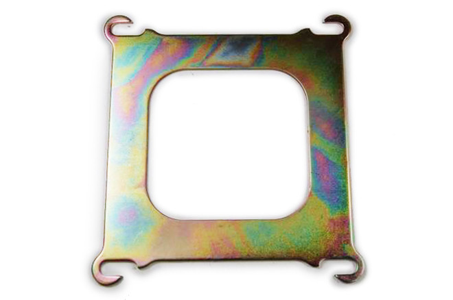 Racing Power Co-Packaged Square-Bore To Spread-Bo Re Adapter Plate - Zinc R1100