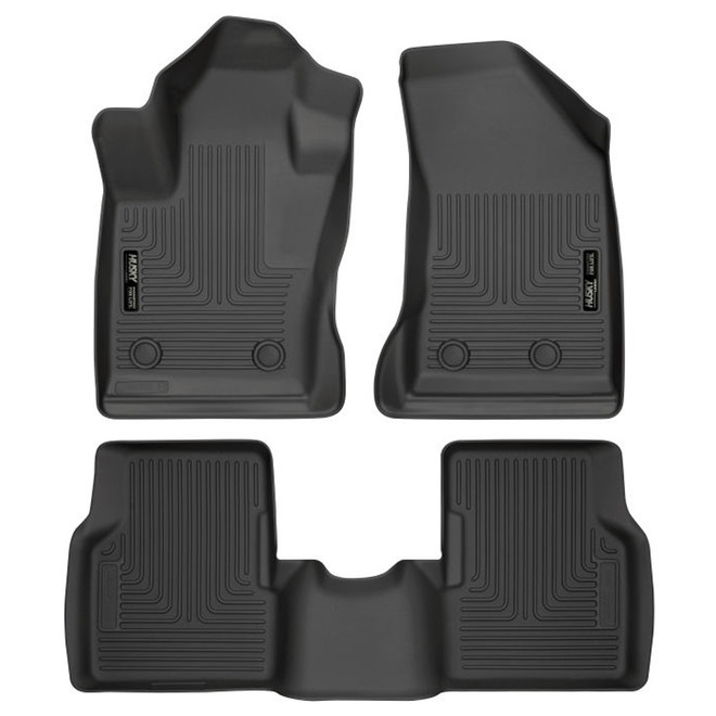 Husky Liners Front & 2Nd Seat Floor L Iners 95681 Husky Liners Front & 2Nd Seat Floor L Iners 95681