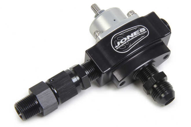 Jones Racing Products Fuel Regulator W/ Bypass Billet W / Idle Jet Fp-8009-R2 Jones Racing Products Fuel Regulator W/ Bypass Billet W / Idle Jet Fp-8009-R2