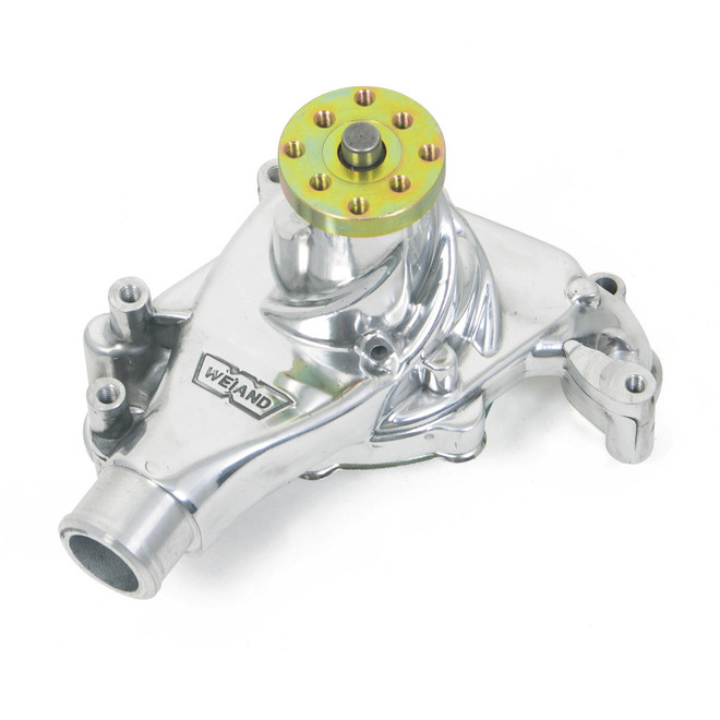 Weiand Sbc Action Plus W/P - Long- Polished 9240P Weiand Sbc Action Plus W/P - Long- Polished 9240P