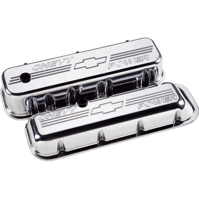 Billet Specialties Bbc Short Chevy Power Valve Covers 96022