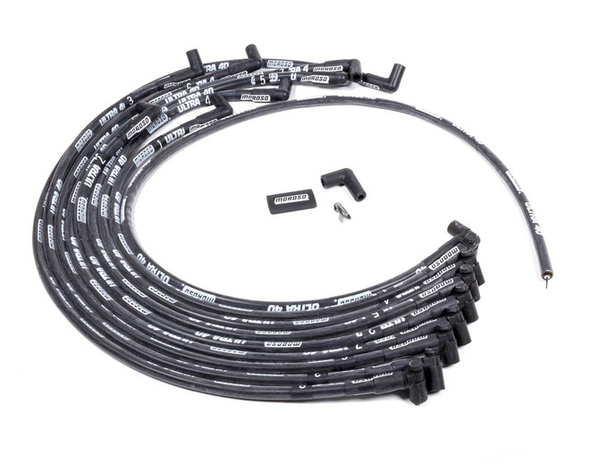 Moroso Ultra 40 Plug Wire Set Bbc W/Jesel Front Drive 73843