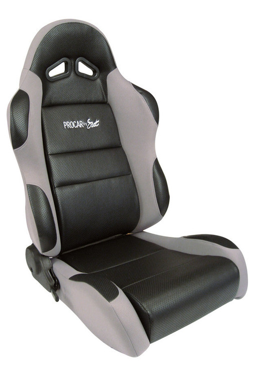 Scat Enterprises Sportsman Racing Seat - Right - Gray Vinyl/Vlour 80-1605-62R Scat Enterprises Sportsman Racing Seat - Right - Gray Vinyl/Vlour 80-1605-62R