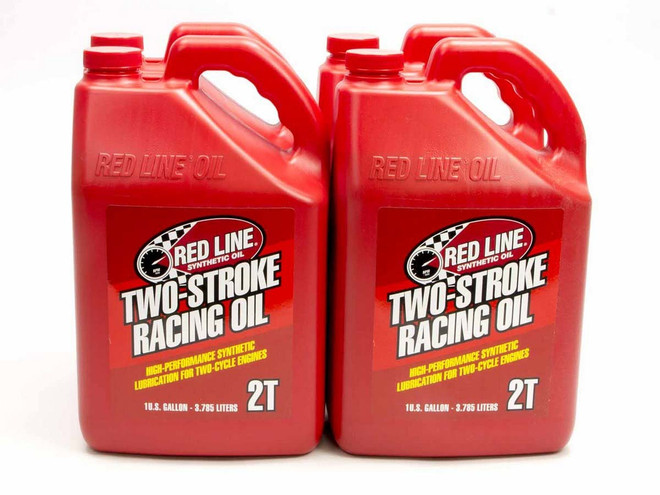 Redline Oil 2 Cycle Racing Oil Case 4X1 Gallon 40605 Case/4