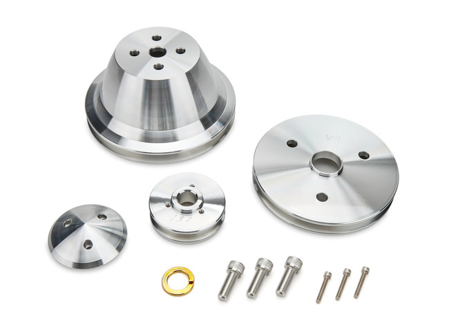 March Performance Sb Chevy Pulley Set  6010