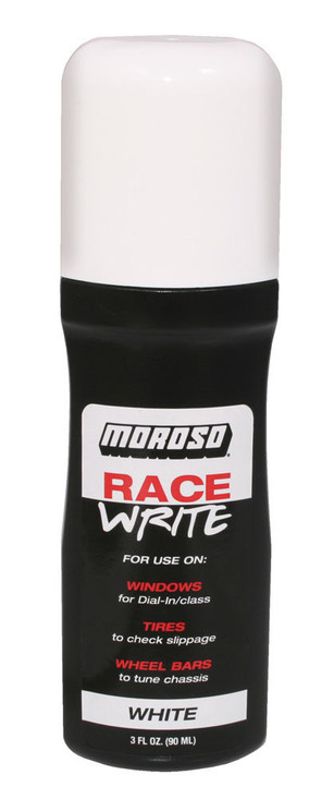 Moroso Race Write - Dial-In Indicator - White 3Oz. 35581 Moroso Race Write - Dial-In Indicator - White 3Oz. 35581