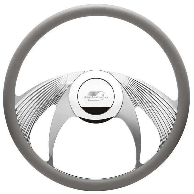 Billet Specialties Steering Wheel Half Wrap 15.5In Phantom 34065