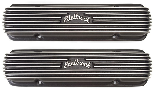 Edelbrock Pontiac Classic Series V/C'S - Black Finish 41303