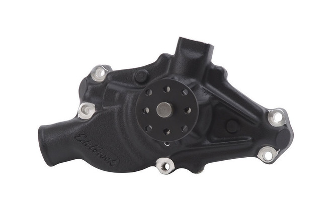 Edelbrock Sbc Water Pump - Short Black 88103