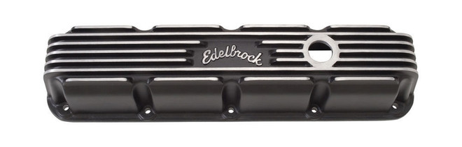 Edelbrock Sbm Classic Finned V/C'S - Black 41773