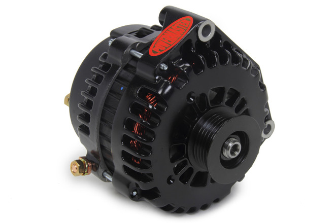 Powermaster Alternator 220 Amps Gm 6-Groove - Black 582378