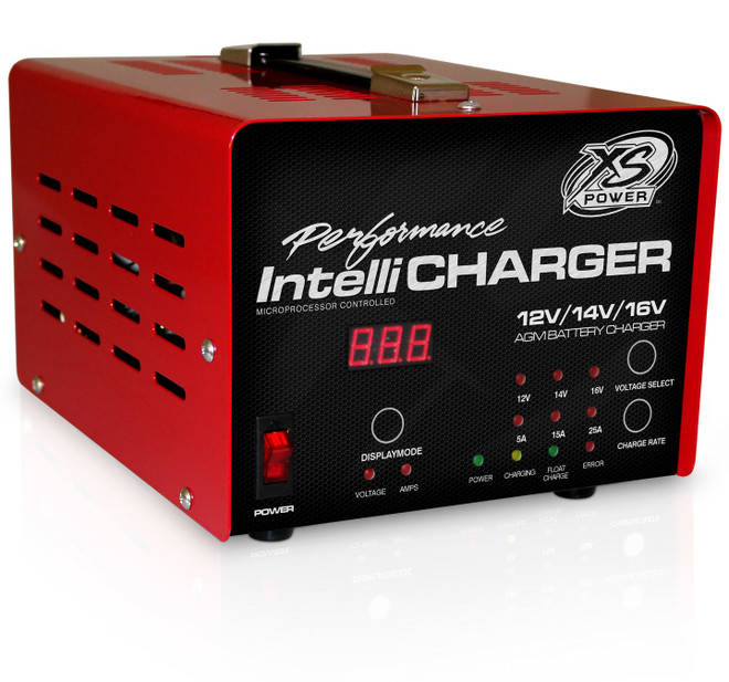Xs Power Battery 12/16V Battery Charger Intellicharger Series 1005E