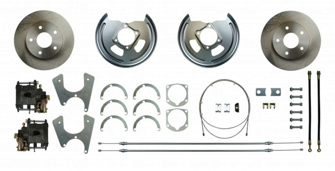 Right Stuff Detailing Rear Disc Conv. Gm E-Brake Cables Incl. Fscrd01