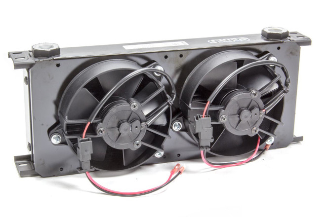 Setrab Oil Coolers Series-9 Oil Cooler -20 Row W/ Dual 12 Volt Fans Fp920M22I Setrab Oil Coolers Series-9 Oil Cooler -20 Row W/ Dual 12 Volt Fans Fp920M22I