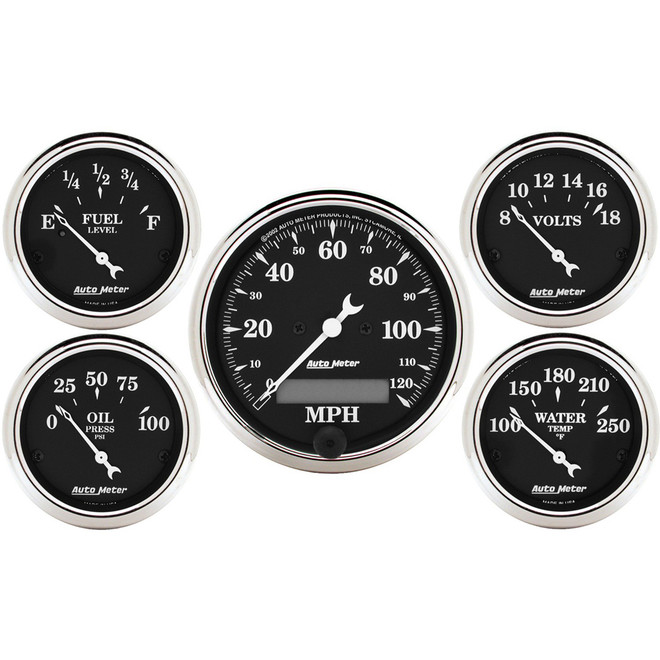 Autometer O/T/B 5-Piece Gauge Kit  1709