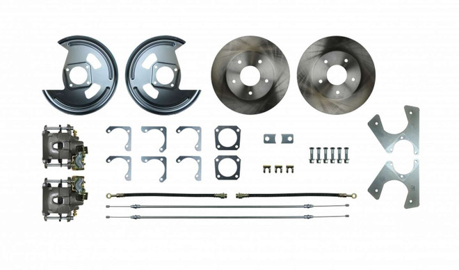 Right Stuff Detailing Rear Disc Conv. Kit Gm 10/12 Bolt Non-Stag Shoc Afxrd01