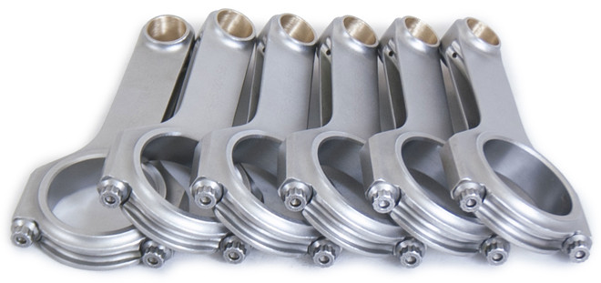 Eagle Chevy 4.3L 4340 Forged H-Beam Rods 5.700 Crs570063D