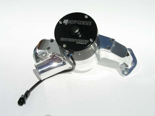 Meziere Bbc Billet Electric W/P - Hi-Flow - Polished Wp300U Meziere Bbc Billet Electric W/P - Hi-Flow - Polished Wp300U