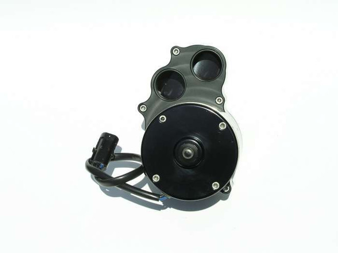 Meziere Dual Outlet Inline Water Pump - Black Wp337S