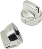 Stainless Steel Control Knob Compatible with GE Gas Range Stove WB03X24818