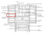 Left Door Middle Bin Compatible with SAMSUNG Refrigerator DA97-11478A