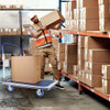 Folding Hand Truck Dolly Cart with Wheels Luggage Cart Trolley for Moving 330lbs