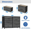 5 Drawer Dresser Storage Organizer Chest Tower Bedroom Living Room Closet Black