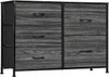 5 Drawer Dresser Storage Organizer Chest Tower Bedroom Living Room Closet Black