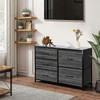 5 Drawer Dresser Storage Organizer Chest Tower Bedroom Living Room Closet Black