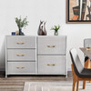 5 Drawer Dresser Storage Organizer Chest of Tower For Bedroom Living Room Closet