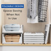 12 Packs Storage Box Set for Basket Organizer Bins Set for Closet