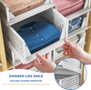 12 Packs Storage Box Set for Basket Organizer Bins Set for Closet