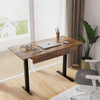 45" Office Electric Standing Desk with 2 Drawers Adjustable Height Desk