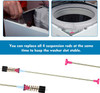 4Pack Washer Suspension Rod Damper Compatible with Samsung DC97-05280W