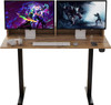 45" 2 Drawers Adjustable Height Desk Office Electric Standing Desk