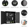 Bathroom Storage Shelf Hanging Medicine Cabinet Storage Shelf Organizer