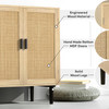 Rattan Sideboard Buffet Storage Accent Cabinet Cupboard Kitchen Living Room