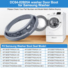 DC64-02805A Washer Door Gasket Boot Seal Compatible with Samsung WF393BTPARA/A2