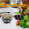 24 oz Disposable Plastic Round Microwavable BPA Free Food Container Lids