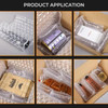 4 Pack 984' x16" Air Pillow Film Cushion Machine Small Bubble Package Padding Roll