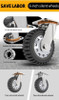 Folding Hand Truck Dolly Cart  Wheels Cart Trolley Moving 2000 lbs